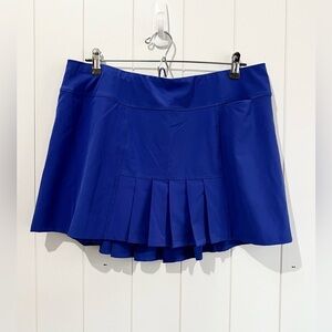 Jofit Tennis Skort shorts  pleated size XL Blue